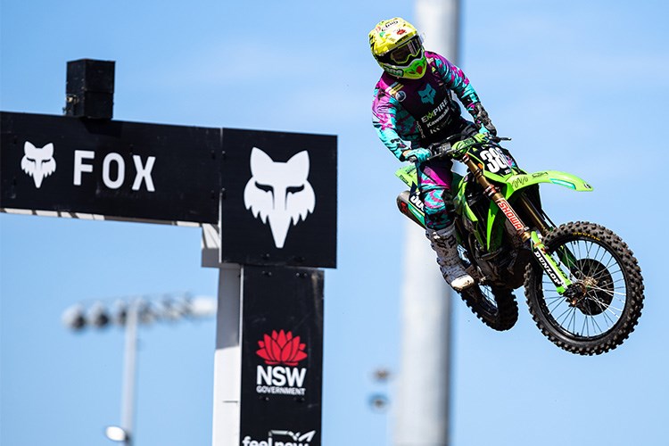 #386 Haruki Yokoyama - KX250 (photo credit: Foremost Media)